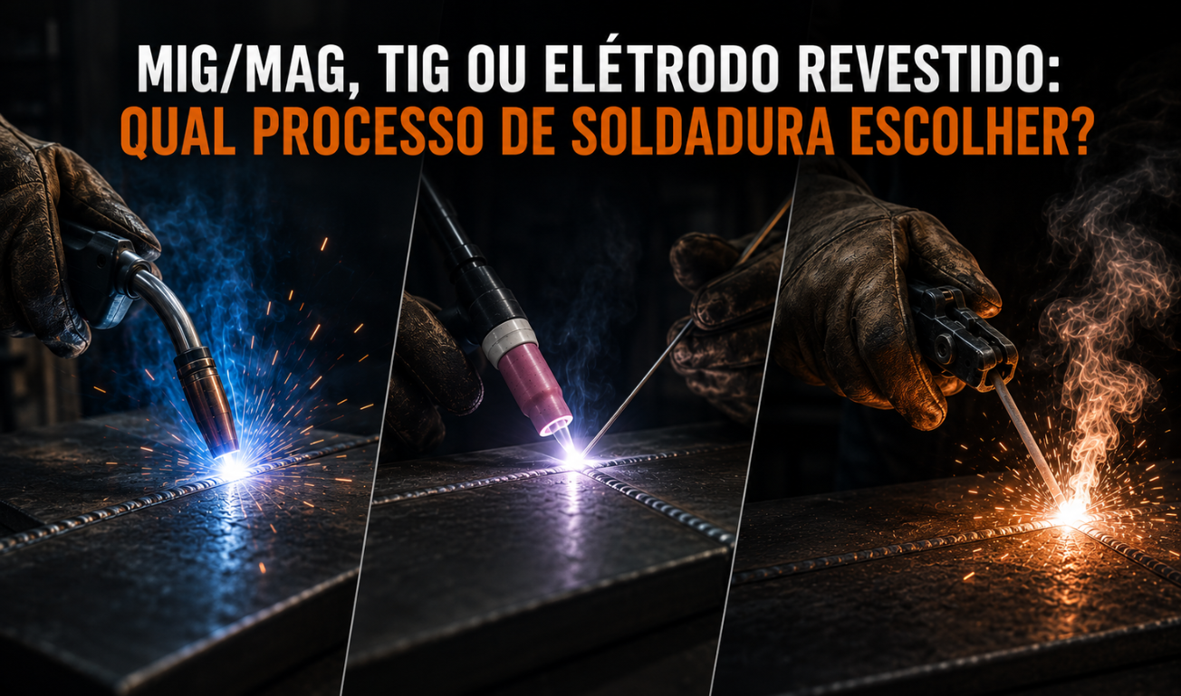 MIG/MAG, TIG ou Elétrodo Revestido: Qual Processo de Soldadura Escolher? OGA Soldadura